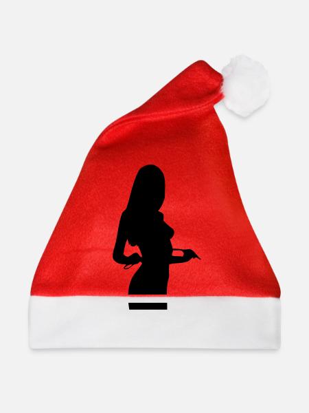 Domina Silhouette - Weihnachtsmütze - Rot