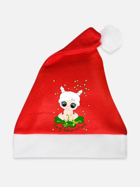 sternzeichen_sagitarius - Weihnachtsmütze - Rot