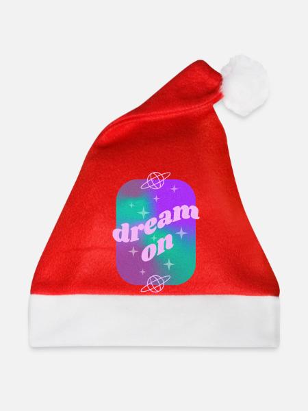 Dream On Cosmic Gradient - Weihnachtsmütze - Rot
