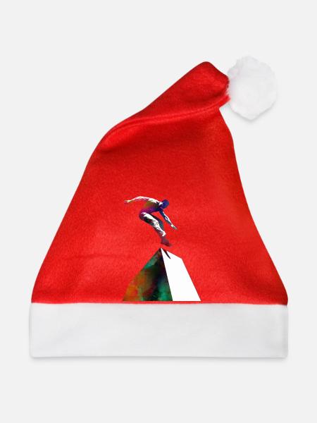Parkour-Sportkunst - Weihnachtsmütze - Rot