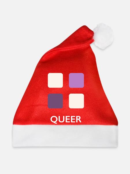Queer Bäckerei - Weihnachtsmütze - Rot