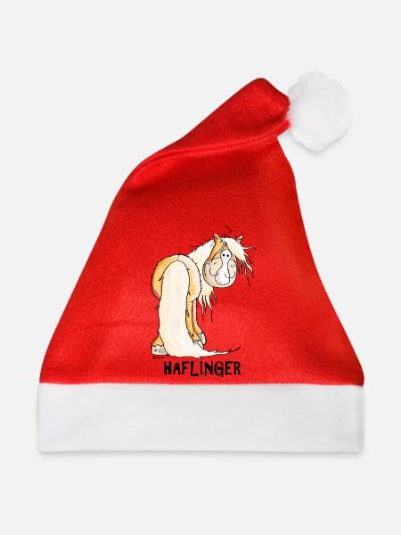 Happy Haflinger - Weihnachtsmütze - Rot