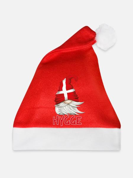 Hygge - hyggelig - Dänemark - Weihnachtsmütze - Rot