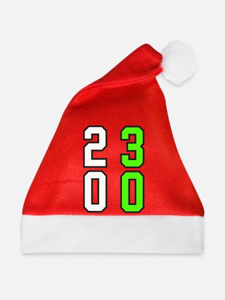 23 Zero - Weihnachtsmütze - Rot