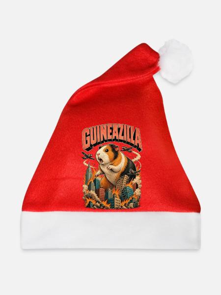 GUINEAZILLA - Weihnachtsmütze - Rot