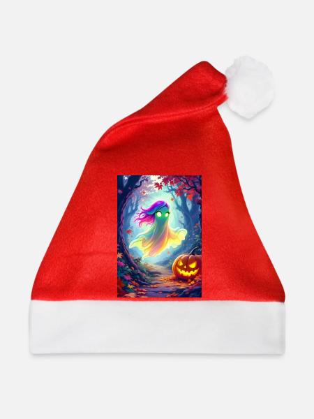 geist   - Weihnachtsmütze - Rot