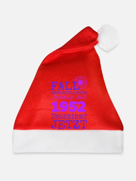 1952 - Weihnachtsmütze - Rot