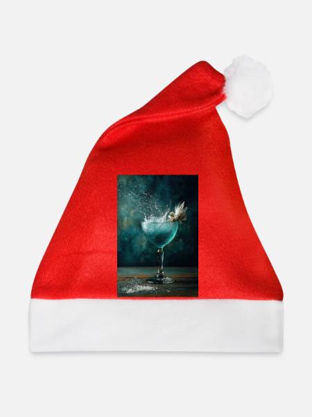 Aqua Splash Coupe Burst - Weihnachtsmütze - Rot