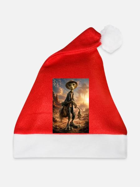 Staubiger Anhalter in Dunes - Weihnachtsmütze - Rot