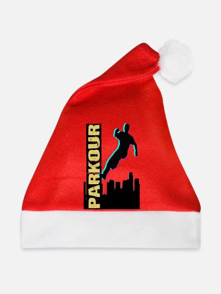 Parkour - Weihnachtsmütze - Rot