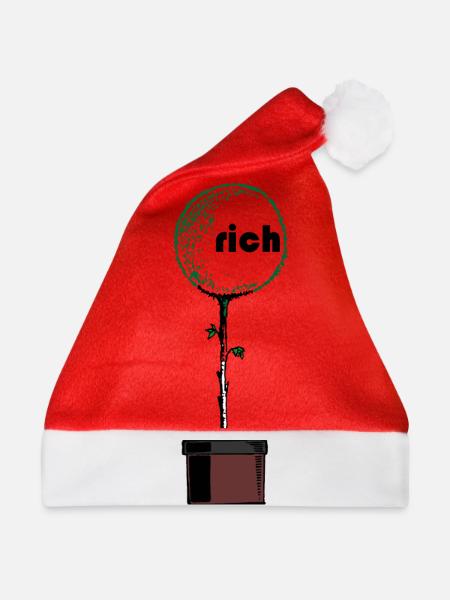 rich saat aussäen - Weihnachtsmütze - Rot