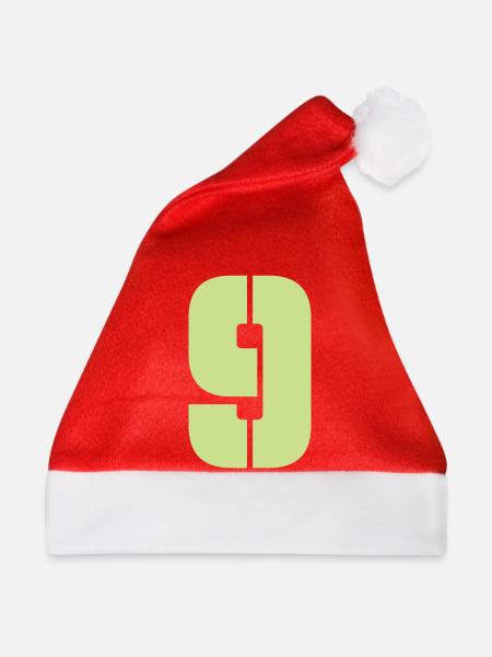 9 - Weihnachtsmütze - Rot