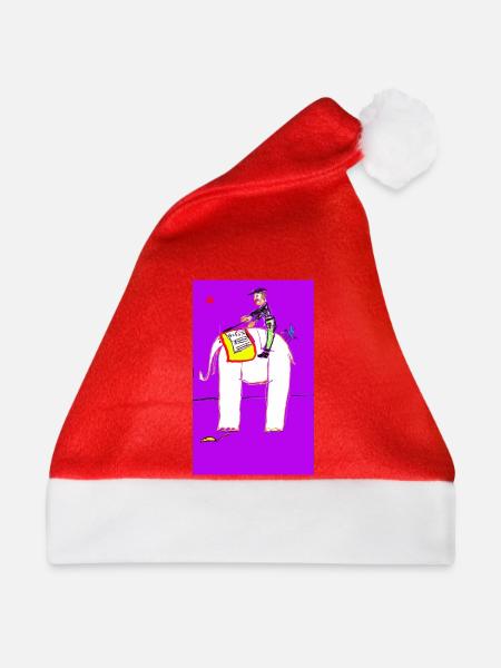 AZ est - Weihnachtsmütze - Rot