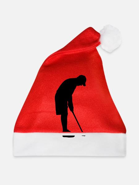 Golf - Weihnachtsmütze - Rot