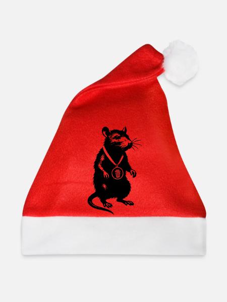 Bitte Design hochladen - Weihnachtsmütze - Rot