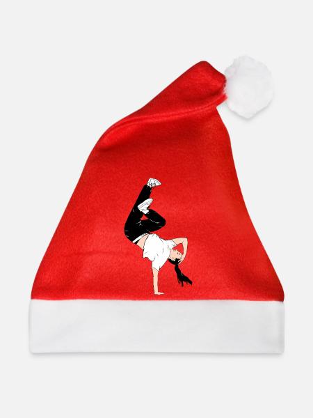 Breakdance - Breaking Sport - Weihnachtsmütze - Rot