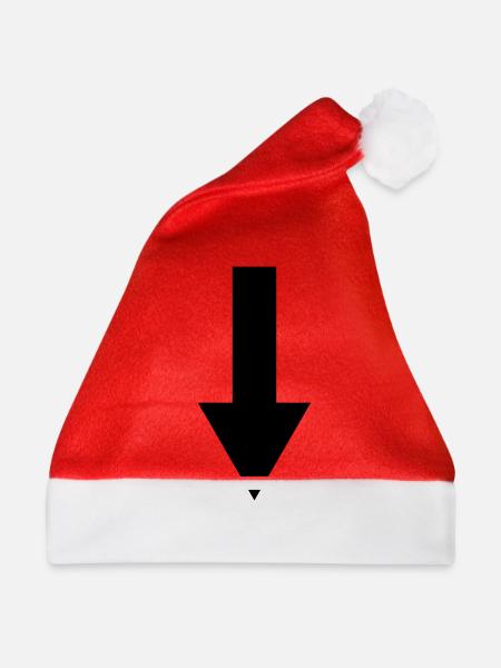 pfeil - Weihnachtsmütze - Rot