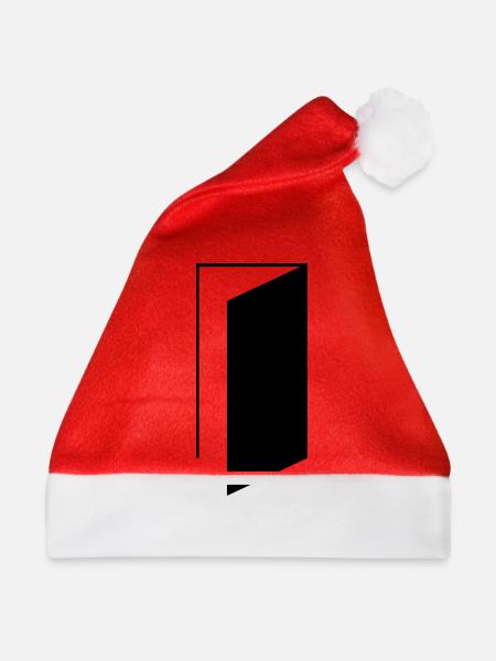 Tür - Weihnachtsmütze - Rot