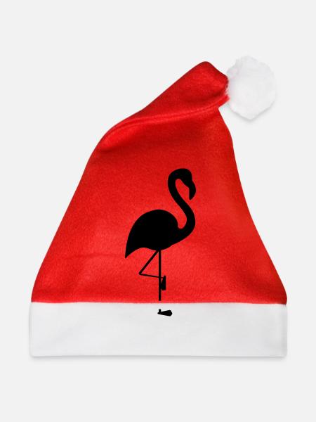 flamingo design - Weihnachtsmütze - Rot