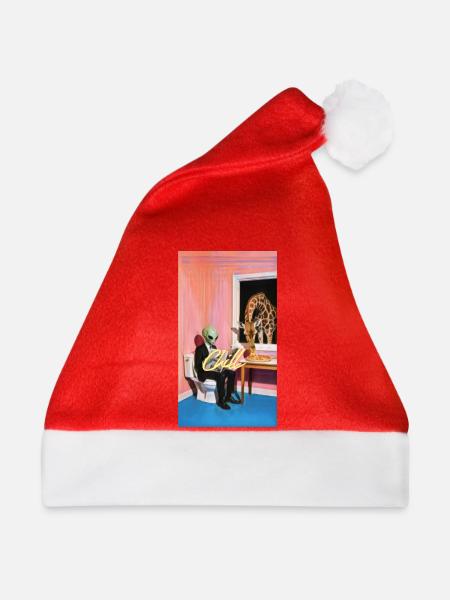 Chill Surreal Alien - Weihnachtsmütze - Rot