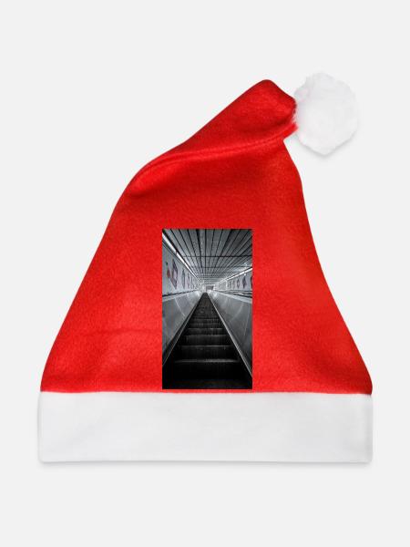 Urbaner Rolltreppe Noir - Weihnachtsmütze - Rot