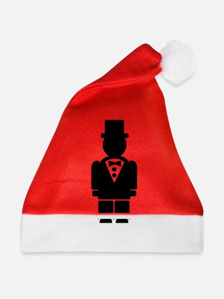 Bräutigam - Weihnachtsmütze - Rot