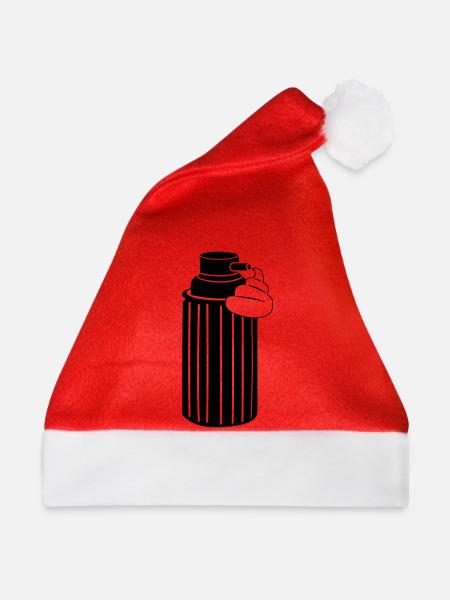 Rasiercreme - Weihnachtsmütze - Rot