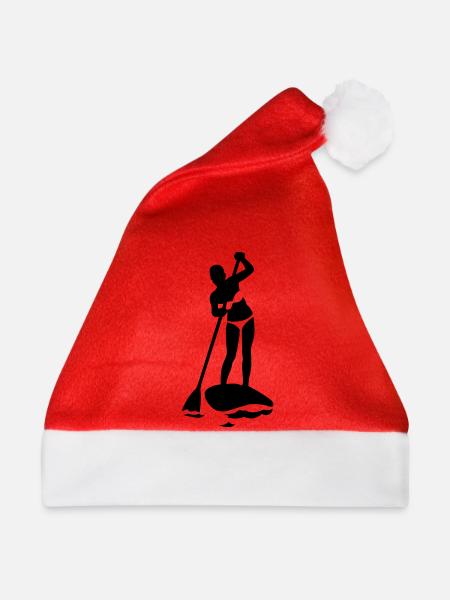 SUP board - Weihnachtsmütze - Rot