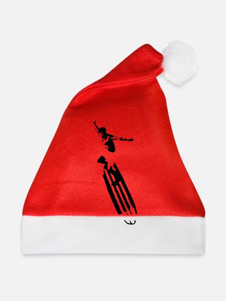 surfer - Weihnachtsmütze - Rot