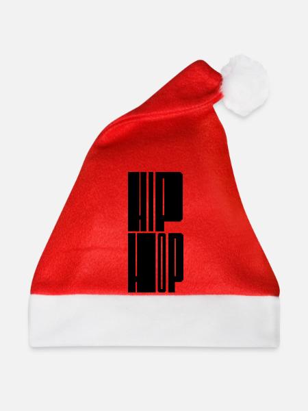 Hip Hop fettes Logo - Weihnachtsmütze - Rot