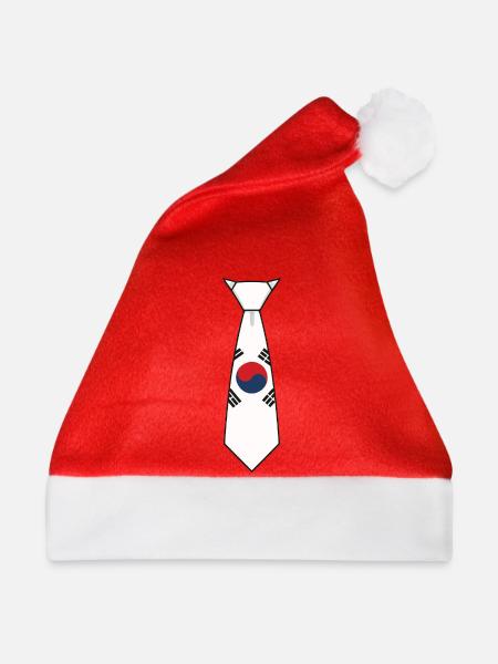 Südkorea - Weihnachtsmütze - Rot