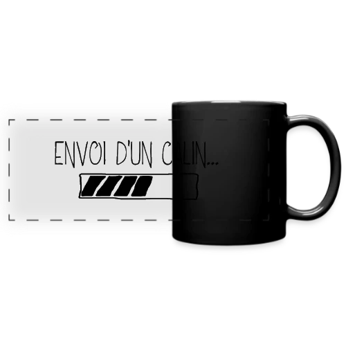 Câlin Virtuel à Envoyer - Mug panoramique uni