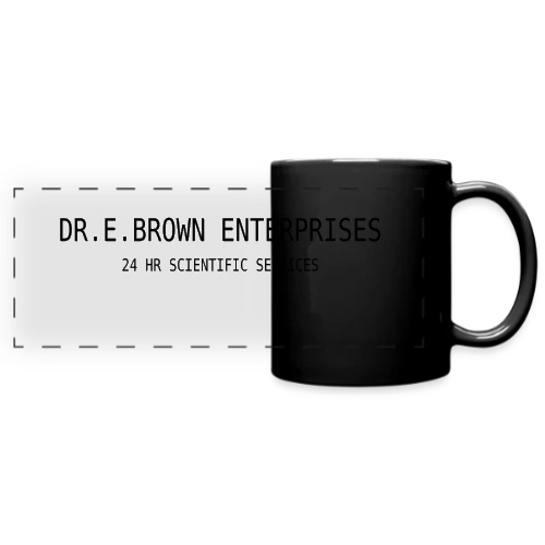 Dr. Brown : Architecte du Temps - Mug panoramique uni