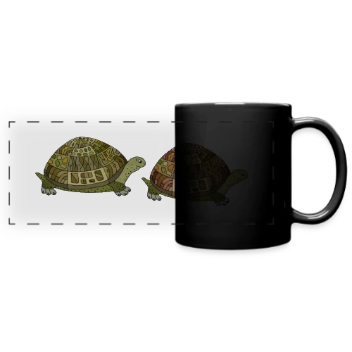 Tortue Élégante - Mug panoramique uni