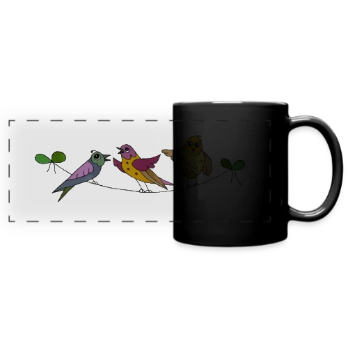 L'Oiseau Libre - Mug panoramique uni