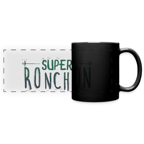 Le Super Ronchon Vert - Mug panoramique uni