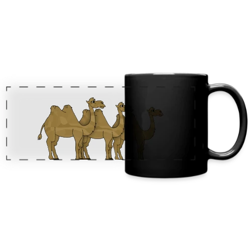 Chameau du Désert Stylé - Mug panoramique uni