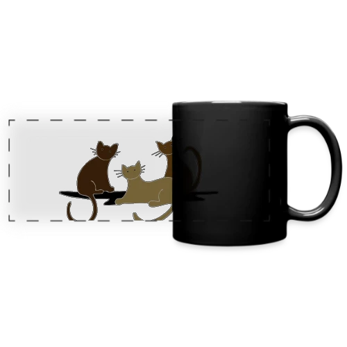 L'Amour des Chats - Mug panoramique uni