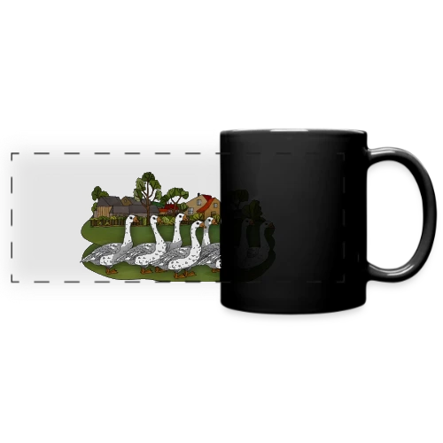 L'Oie Élégante - Mug panoramique uni