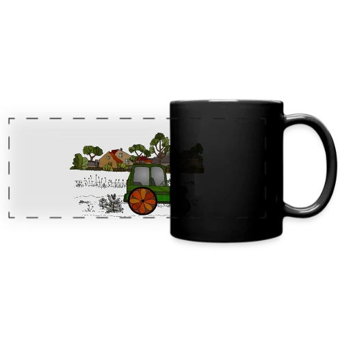 Passion Tracteur - Mug panoramique uni