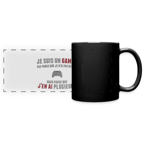 Gamer : Des Vies à Volonté - Mug panoramique uni