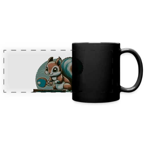 L'Écureuil Champion de Ping-Pong Cartoon - Mug panoramique uni