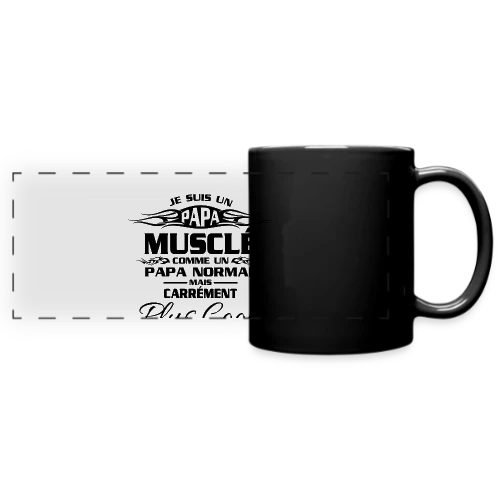 Esprit Musclé & Fitness - Mug panoramique uni