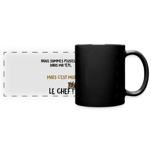 Esprit Éclaté - Mug panoramique uni