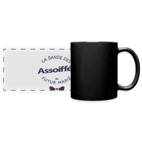 La Bande des Assoiffés du Marié - Mug panoramique uni