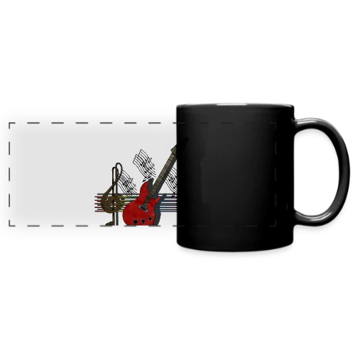 Passion Guitare - Mug panoramique uni