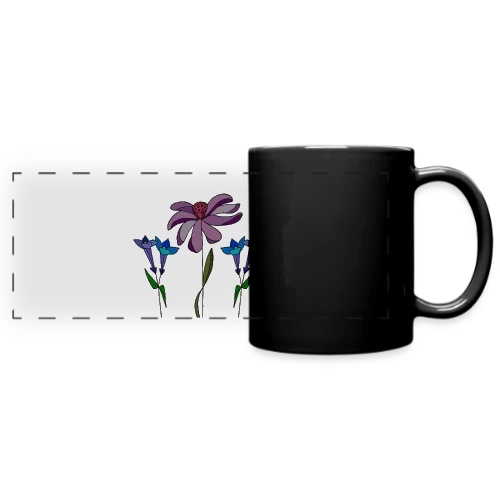 Éclat Floral - Mug panoramique uni