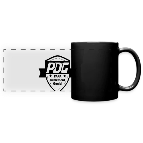T-shirt PDG : Le Boss au Sommet - Mug panoramique uni