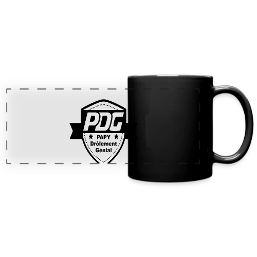 Papy PDG : Le Boss de la Famille - Mug panoramique uni