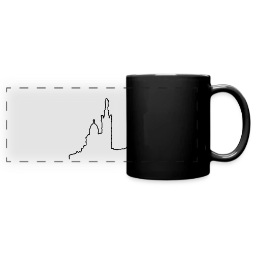 Skyline Marseille Bonne Mère - Mug panoramique uni